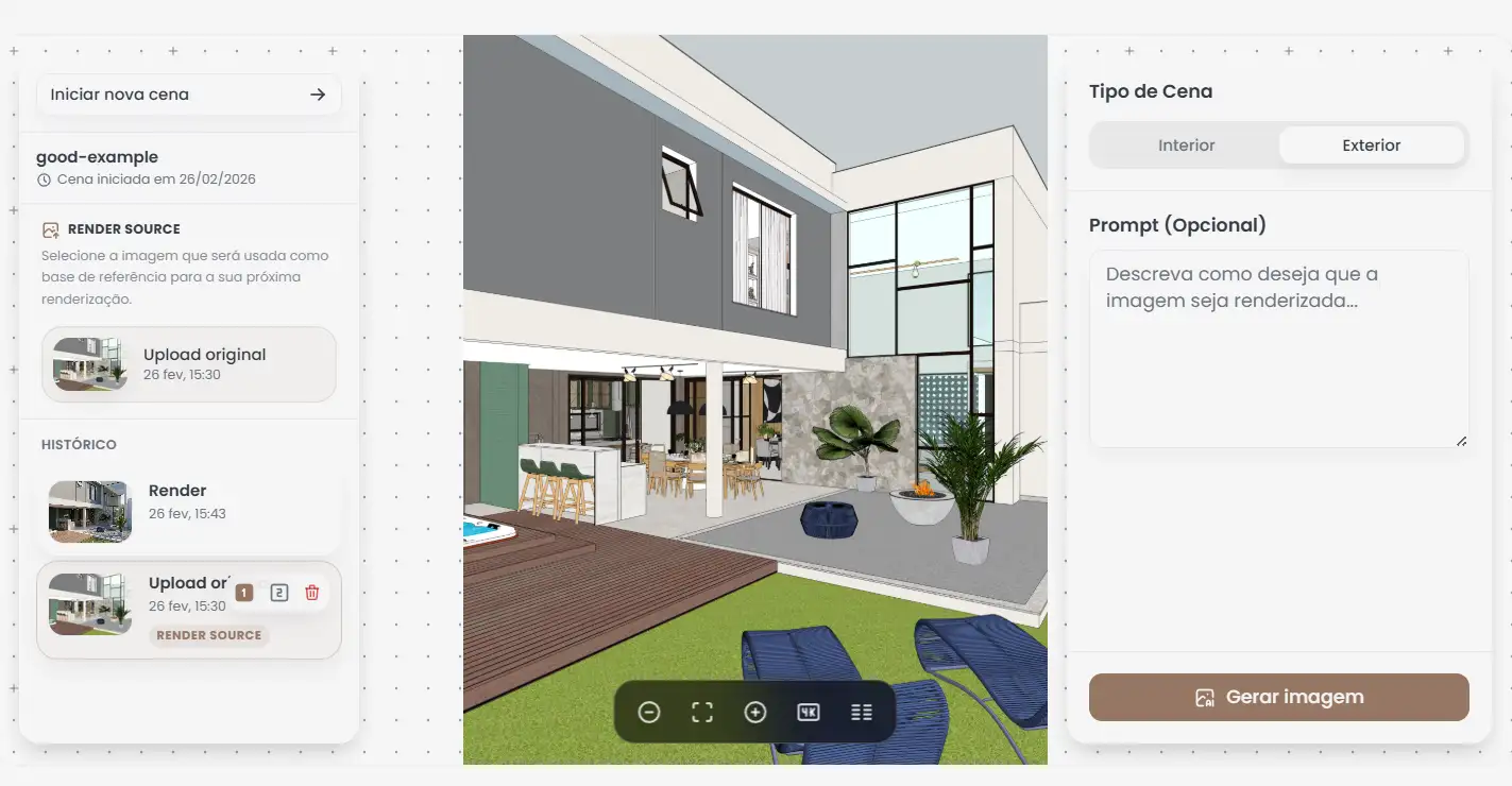 Configure em segundos